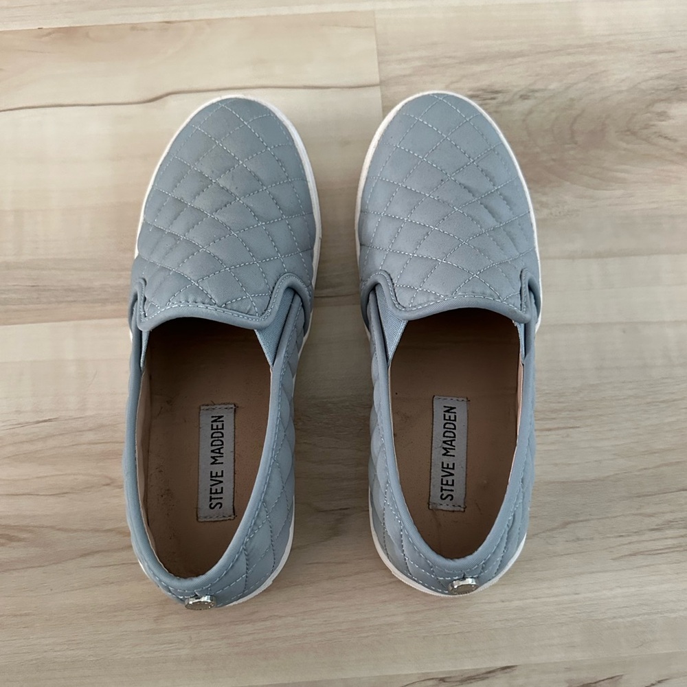 Steve Madden Quilted Slip-On Sneakers
